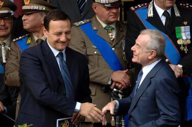 MARIO BACCINI POLITICO UDC GIANNI LETTA POLITICO