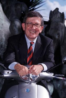 ALESSANDRO BARBERIS AD PIAGGIO SUL MOTORINO