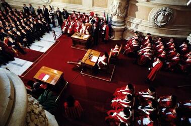 INAUGURAZIONE ANNO GIUDIZIARIO 2002 MAGISTRATURA giustizia