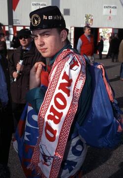 LEGA NORD MANIFESTAZIONE GUARDIA PADANA DEVOLUTION MILITANTI LEGHISTI