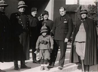 MOSTRA DELLA RIVOLUZIONE FASCISTA CACCIATORI DI FRONTIERA DELLA 29 LEGIONE ALPINA FASCISMO