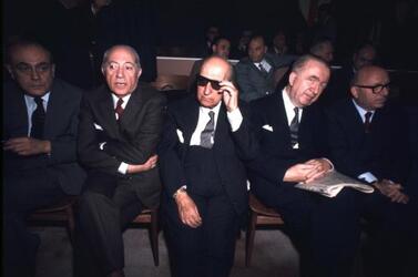 BO SPATARO ATTILIO PICCIONI PELLA MARIO SCELBA POLITICO DC 1970