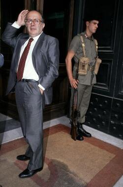 GERARDO BIANCO POLITICO DC POPOLARI ANNI 90