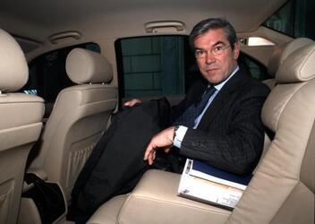 PIETRO LUNARDI MINISTRO INFRASTRUTTURE IN AUTOMOBILE