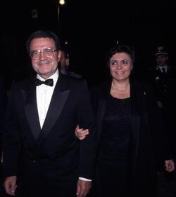 FLAVIA PRODI CON ROMANO PRODI