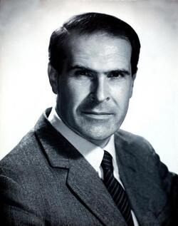 PROFESSORE UMBERTO VERONESI RITRATTO DEL 1965 giovane