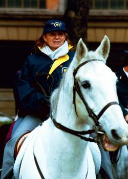 MARIA CLAUDIA IOANNUCCI POLITICO FI CAVALLO SPORT