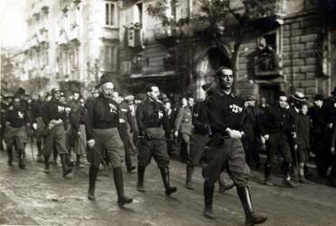 MARCIA SU ROMA 1922 FASCISMO