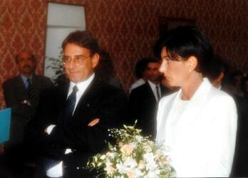 OLIVIERO DILIBERTO GIORNO DEL SUO MATRIMONIO gabriella diliberto