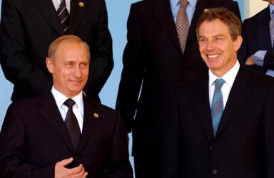 VERTICE NATO RUSSIA VLADIMIR PUTIN TONY BLAIR