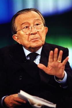 GIULIO ANDREOTTI POLITICO SENATORE A VITA