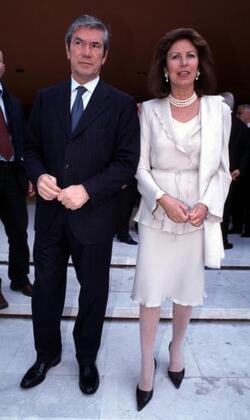 PIETRO LUNARDI CON LA MOGLIE