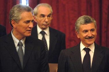 FRANCESCO RUTELLI MASSIMO D ALEMA giuliano amato