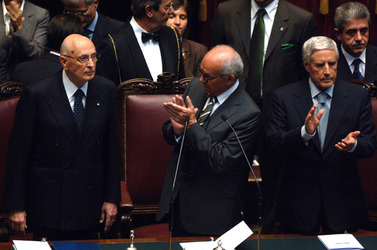 GIORGIO NAPOLITANO PRESIDENTE GIURAMENTO