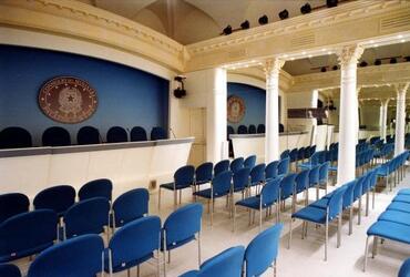 PALAZZO CHIGI SEDE DEL GOVERNO ITALIANO SALA CONFERENZA STAMPA