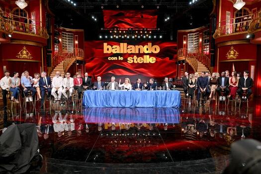 Rome Rai Saxa Rubra Studios. Dancing With The Stars Photocall