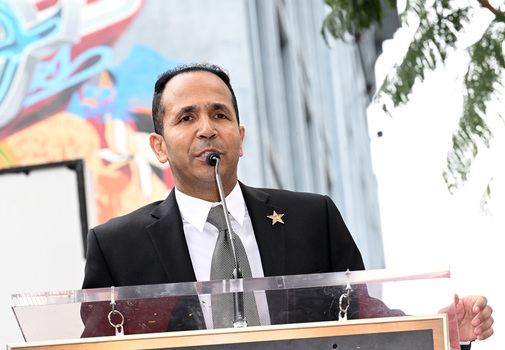 Brazilian Percusionist Paulinho Da Costa Honored With A Star On The Hollywood Walk Of Fame In California USA 13 MAY 2026.