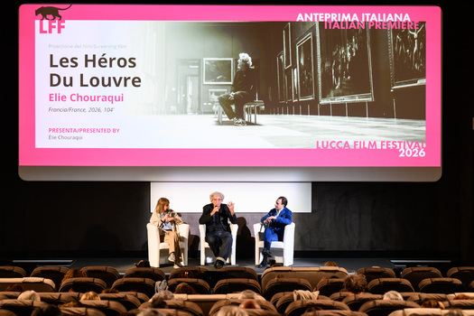 Lucca Film Festival 2026 Elie Chouraqui Presents The Italian Premiere Of The Film Les Hâ �� �®Ros Du Louvre Lucca Film Festival 2026 Elie Chouraqui Presents The Italian Premiere Of The Film Les Hâ �� �®Ros Du Louvre