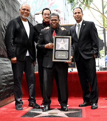 Brazilian Percusionist Paulinho Da Costa Honored With A Star On The Hollywood Walk Of Fame In California USA 13 MAY 2026.