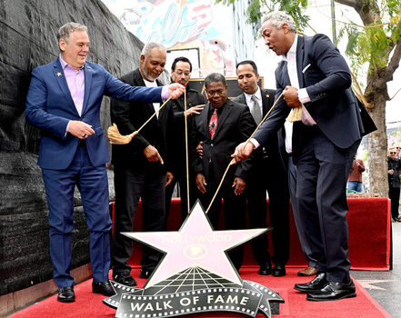 Brazilian Percusionist Paulinho Da Costa Honored With A Star On The Hollywood Walk Of Fame In California USA 13 MAY 2026.