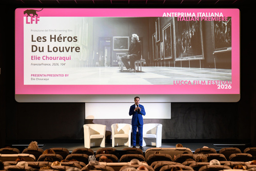Lucca Film Festival 2026 Elie Chouraqui Presents The Italian Premiere Of The Film Les H&acirc; �� �&Acirc;&reg;Ros Du Louvre 