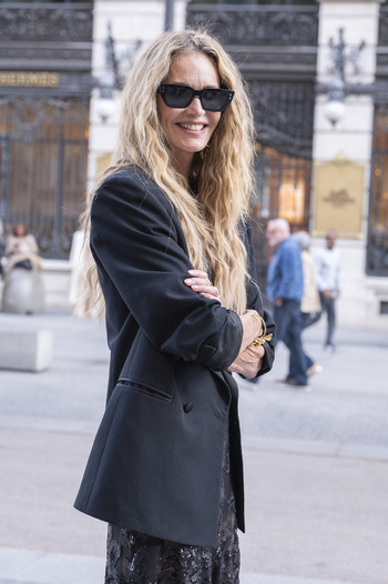 Elle Macpherson At The Streets Of Downtown Madrid 13 May 2026 Elle Macpherson At The Streets Of Downtown Madrid 13 May 2026