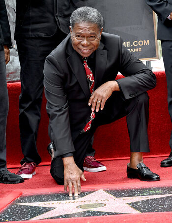 Brazilian Percusionist Paulinho Da Costa Honored With A Star On The Hollywood Walk Of Fame In California USA 13 MAY 2026.