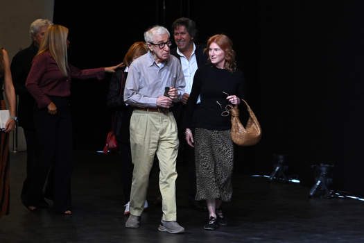 Woody Allen presents the filming of his film in Madrid