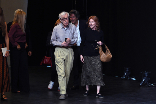 Woody Allen presents the filming of his film in Madrid