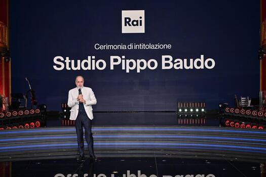 Rome Rai Saxa Rubra Studios. Studio Named After Pippo Baudo
