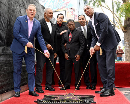 Brazilian Percusionist Paulinho Da Costa Honored With A Star On The Hollywood Walk Of Fame In California USA 13 MAY 2026.