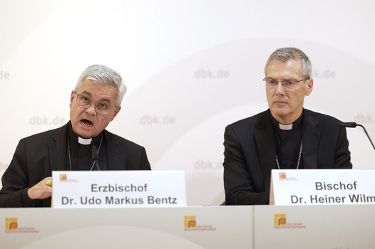 Pressegespr&auml;ch bei der bei der Herbst Vollversammlung der Deutschen Bischofskonferenz in Fulda