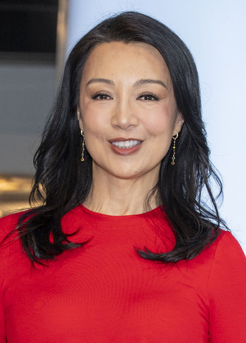Ming Na Wen Visits The Empire State Building In New York Ming Na Wen Visits The Empire State Building In New York