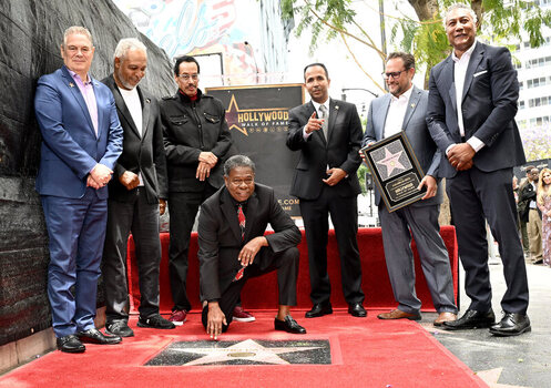 Brazilian Percusionist Paulinho Da Costa Honored With A Star On The Hollywood Walk Of Fame In California USA 13 MAY 2026.