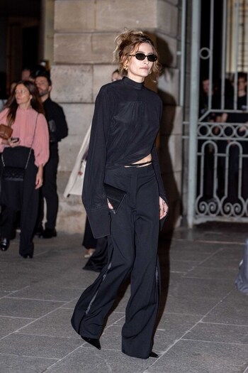 Paris Jackson Arrives At The Tom Ford Show In Paris