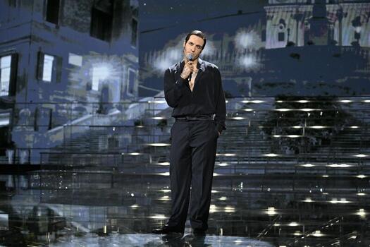 Rome Former Dear RAI Studios. Tale E Quale TV Show Second Episode Rome Former Dear RAI Studios. Tale E Quale TV Show Second Episode