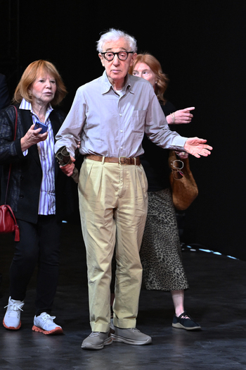 Woody Allen presents the filming of his film in Madrid