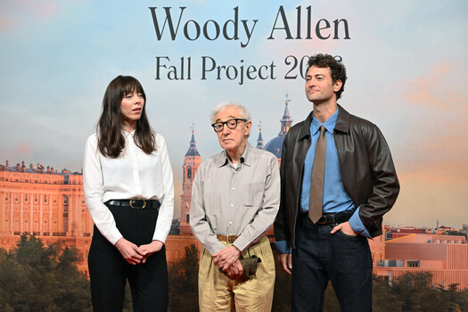 Woody Allen presents the filming of his film in Madrid Woody Allen presents the filming of his film in Madrid