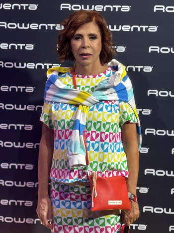 Numerous well known faces are attending the opening of Casa Rowenta in Madrid