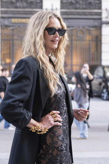Elle Macpherson At The Streets Of Downtown Madrid 13 May 2026 Elle Macpherson At The Streets Of Downtown Madrid 13 May 2026