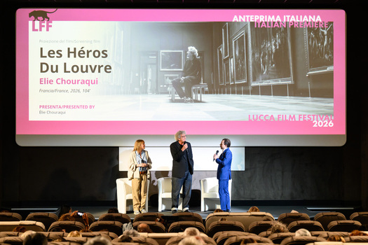 Lucca Film Festival 2026 Elie Chouraqui Presents The Italian Premiere Of The Film Les H&acirc; �� �&Acirc;&reg;Ros Du Louvre 