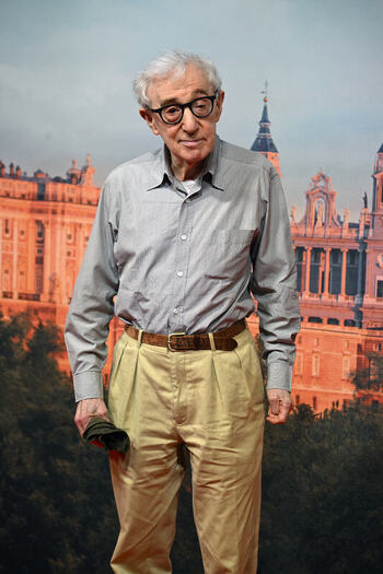 Woody Allen presents the filming of his film in Madrid