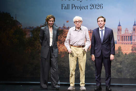 Presentation The Filming Of Woody Allen&acirc; �� ��S New Film In Madrid Presentation