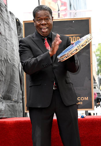 Brazilian Percusionist Paulinho Da Costa Honored With A Star On The Hollywood Walk Of Fame In California USA 13 MAY 2026.