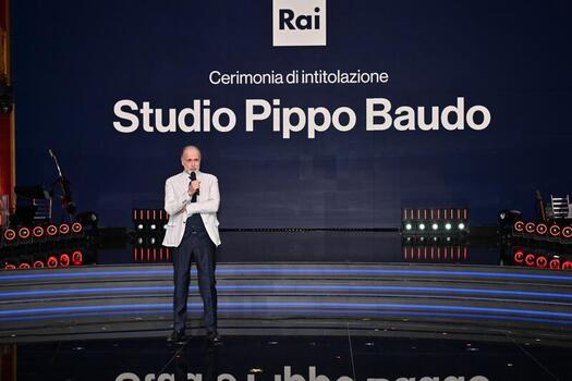 Rome Rai Saxa Rubra Studios. Studio Named After Pippo Baudo Rome Rai Saxa Rubra Studios. Studio Named After Pippo Baudo
