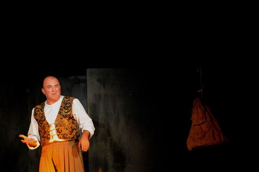 MARCO RENZI e il suo teatro. Fotografie di Giulio Azzarello ©2014.