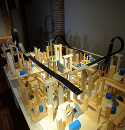 Mobile City installazione di Anne Clemence DeGrollee alla GAM di Palermo. Fotografie di Giulio Azzarello ©2017. Mobile City installazione di Anne Clemence DeGrollee alla GAM di Palermo. Fotografie di Giulio Azzarello ©2017.