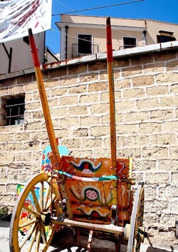 CARRETTO tipico siciliano palermitano. Fotografie di Giulio Azzarello &copy;2014.