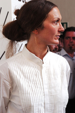 VANESSA BEECROFT allo Spasimo di Palermo alcuni momenti. Fotografie di Giulio Azzarello &copy;2014.