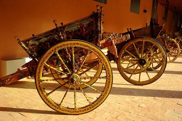 MUSEO DEL CARRETTO SICILIANO D Aumale. Fotografie di Giulio Azzarello &copy;2018.